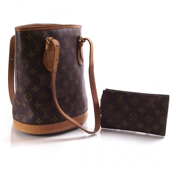 Louis Vuitton Monogram Petit Bucket 23 3 of 12