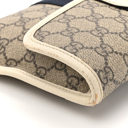 Gucci GG Supreme Monogram Web Small Ophidia Belt Bag 90 36 Beige Ebony White 13 of 19