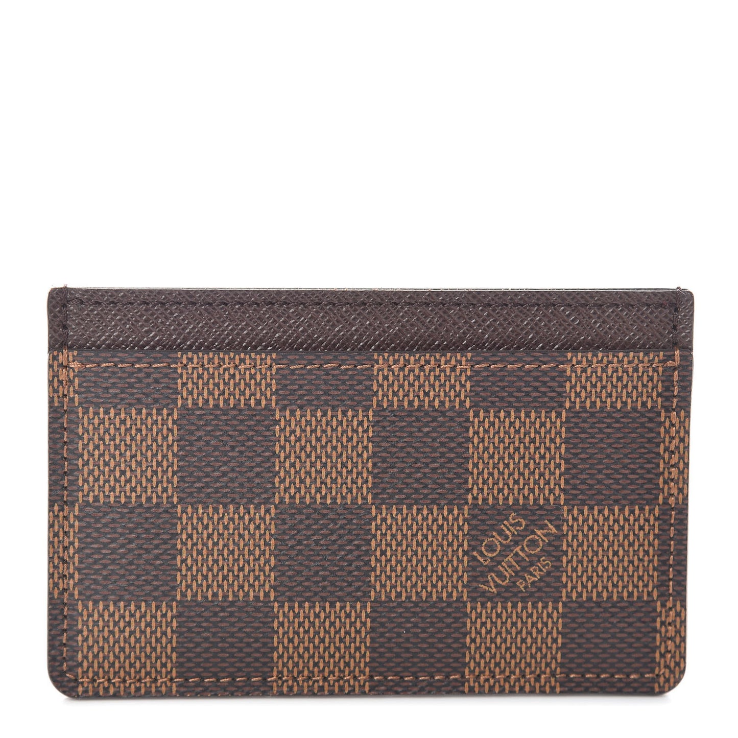 Damier Ebene Card Holder