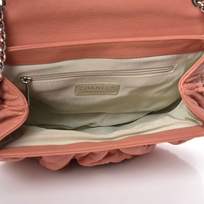 Chanel Crumpled Lambskin Quilted Medium Chain Around Flap Pink 5 of 8