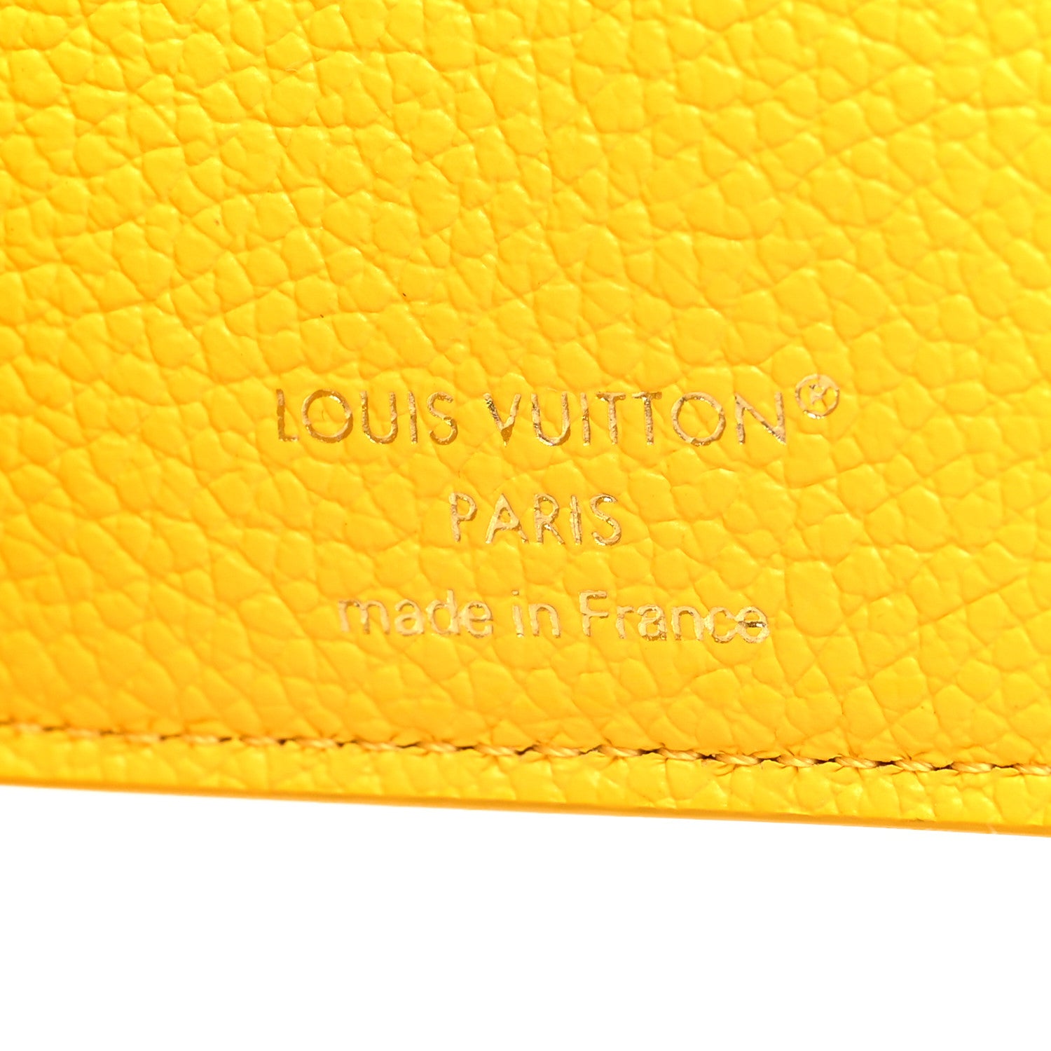 Louis Vuitton Empreinte Lisa Wallet Yellow 7 of 8
