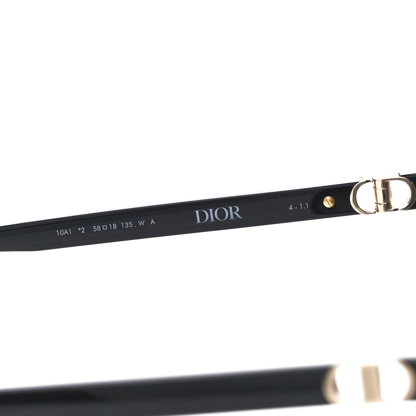 Acetate Butterfly 30 Montaigne Mini Sunglasses Black
