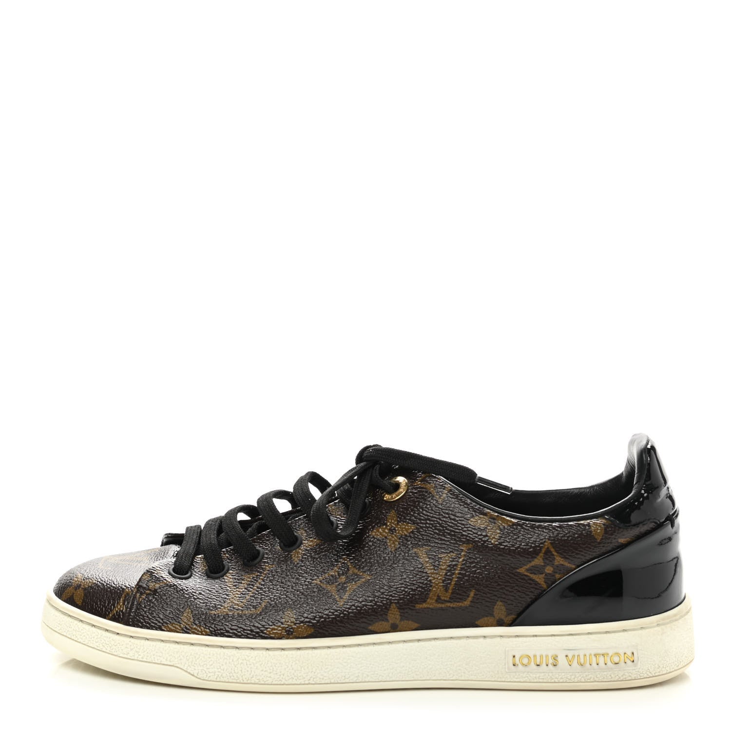 Louis Vuitton Patent Monogram Frontrow Sneakers 37.5 1 of 9