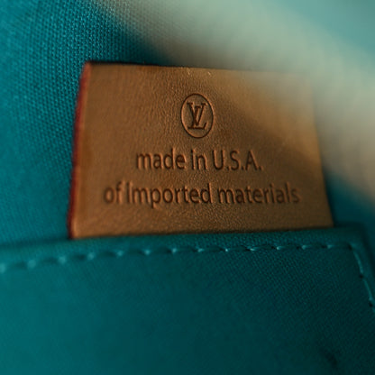 Louis Vuitton Vernis Alma BB Turquoise 6 of 22