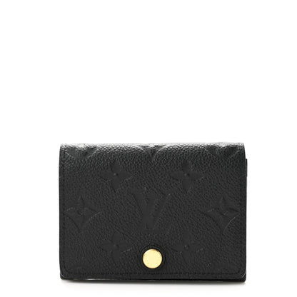 Louis Vuitton Empreinte Business Card Holder Black 1 of 8