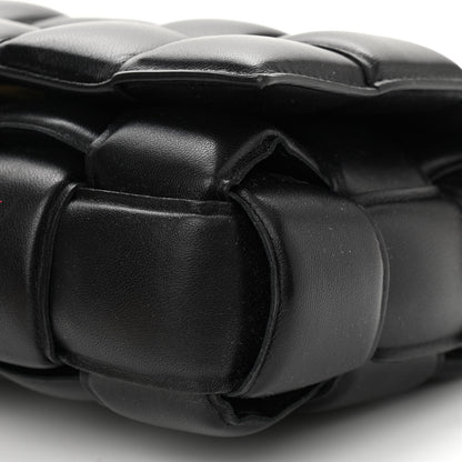 Bottega Veneta Lambskin Maxi Intreccio Padded Chain Cassette Crossbody Bag Black 10 of 10
