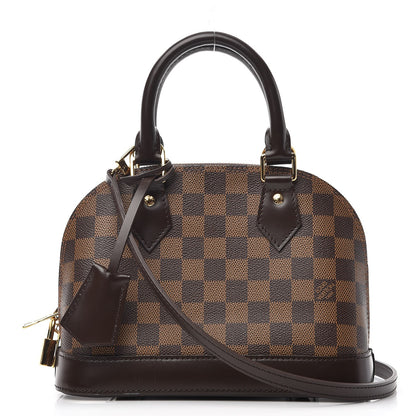 Louis Vuitton Damier Ebene Alma BB 1 of 9