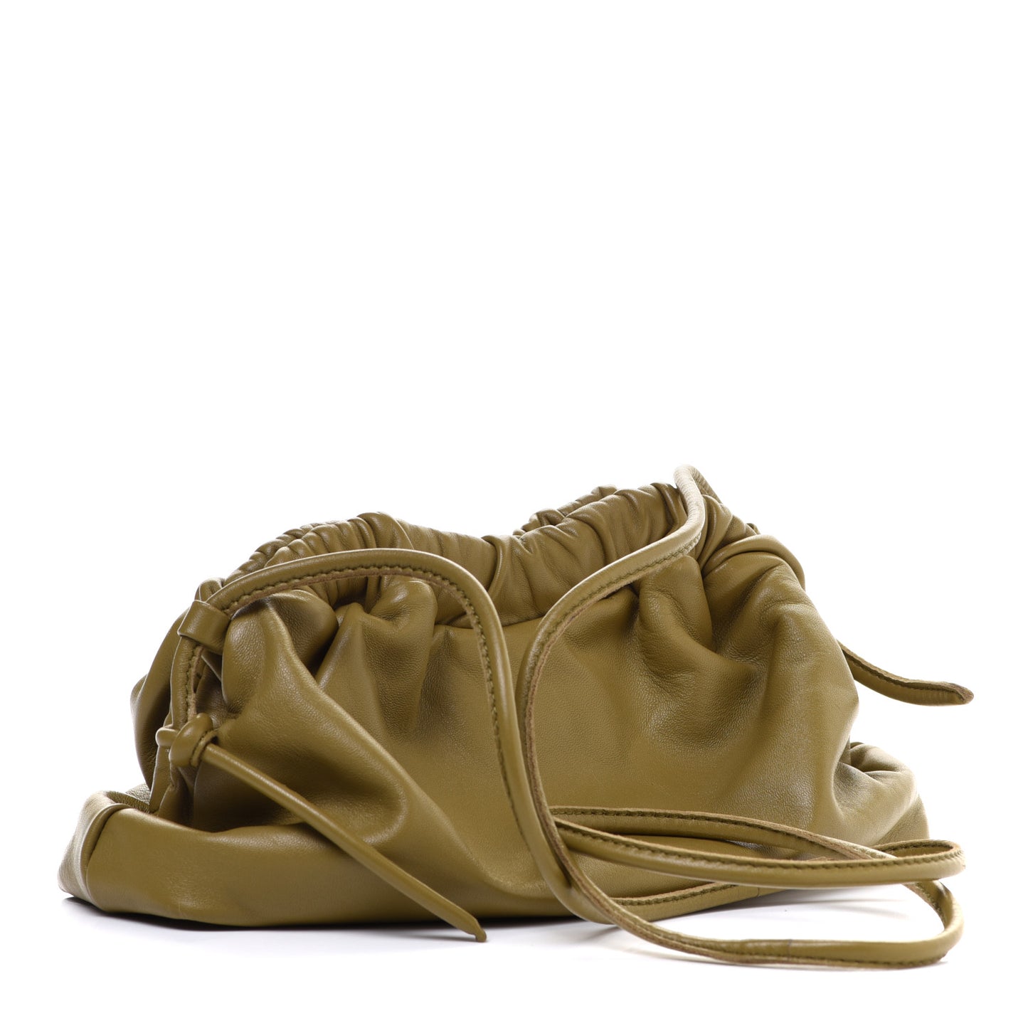 Lambskin Cloud Mini Clutch Safari