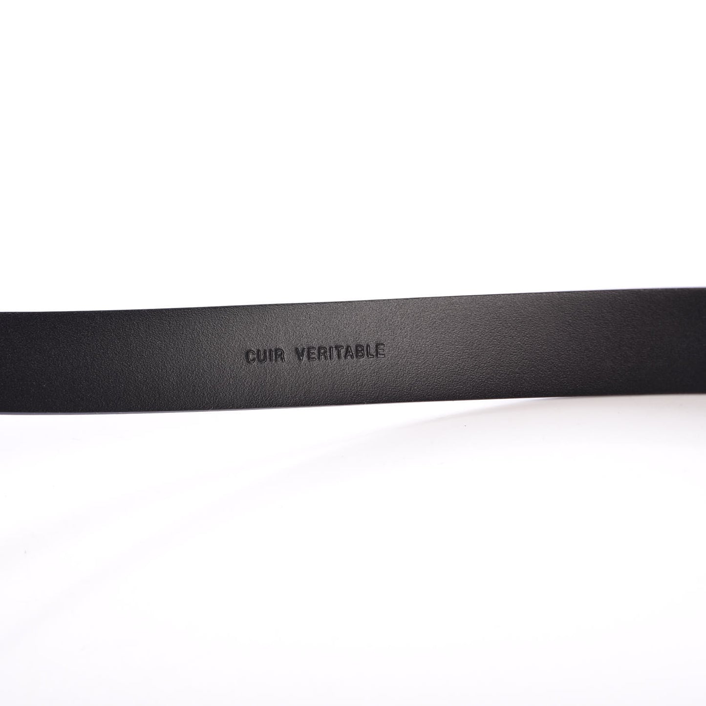 Patent CC Logo Skinny Belt 85 34 Blue