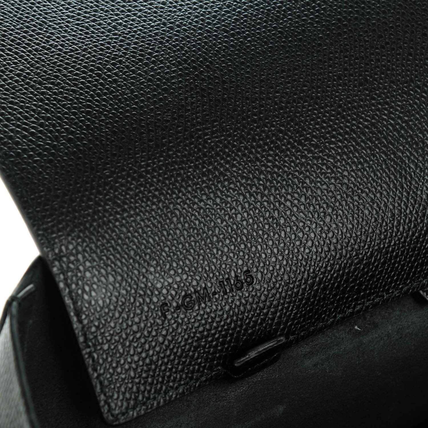 Celine Grained Calfskin Small Vertical Cabas Black 7 of 8