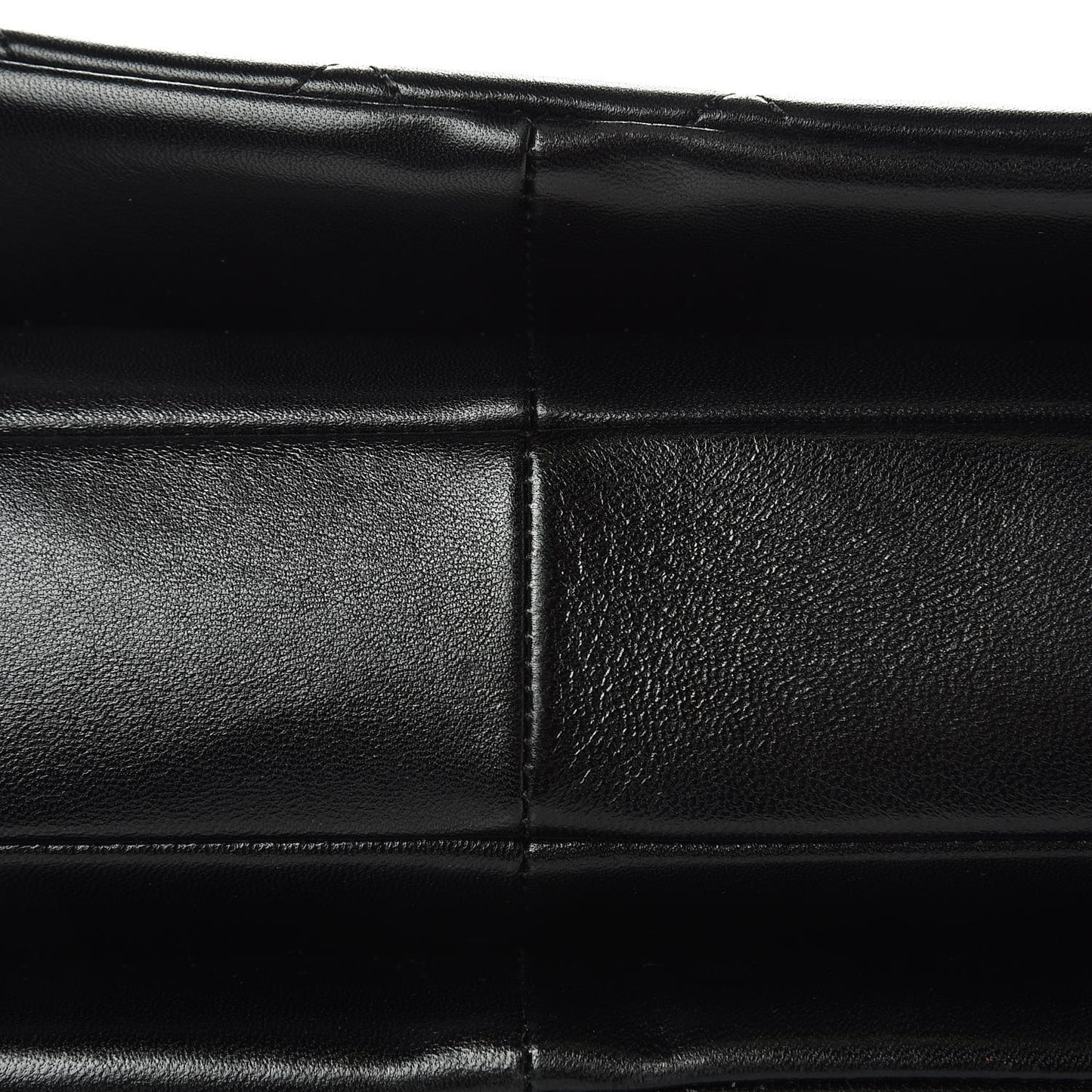 Lambskin Quilted Large Trendy CC Dual Handle Flap Bag Black