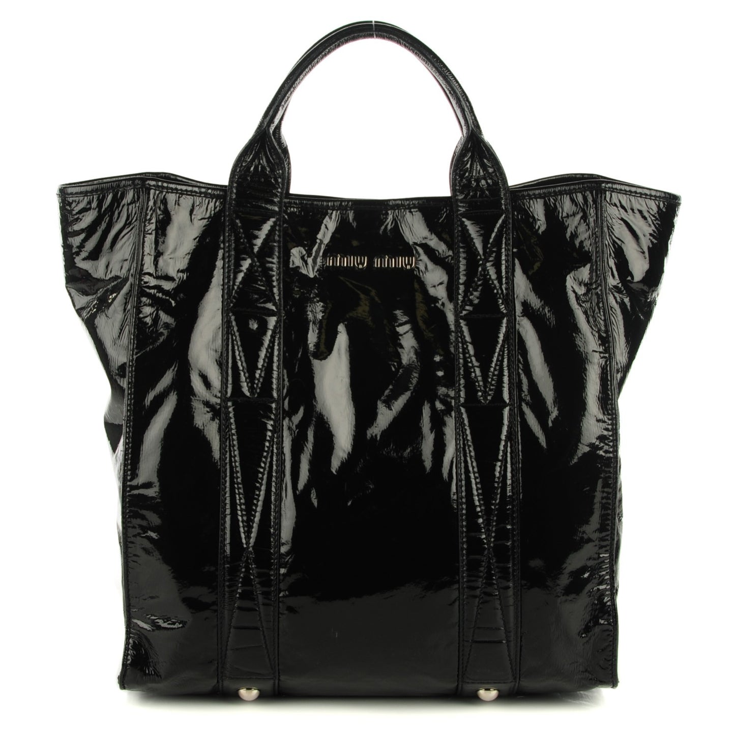Vinyl Tote Black