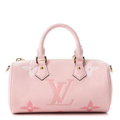Louis Vuitton Empreinte Monogram Giant By The Pool Papillon BB Bouton De Rose 1 of 9