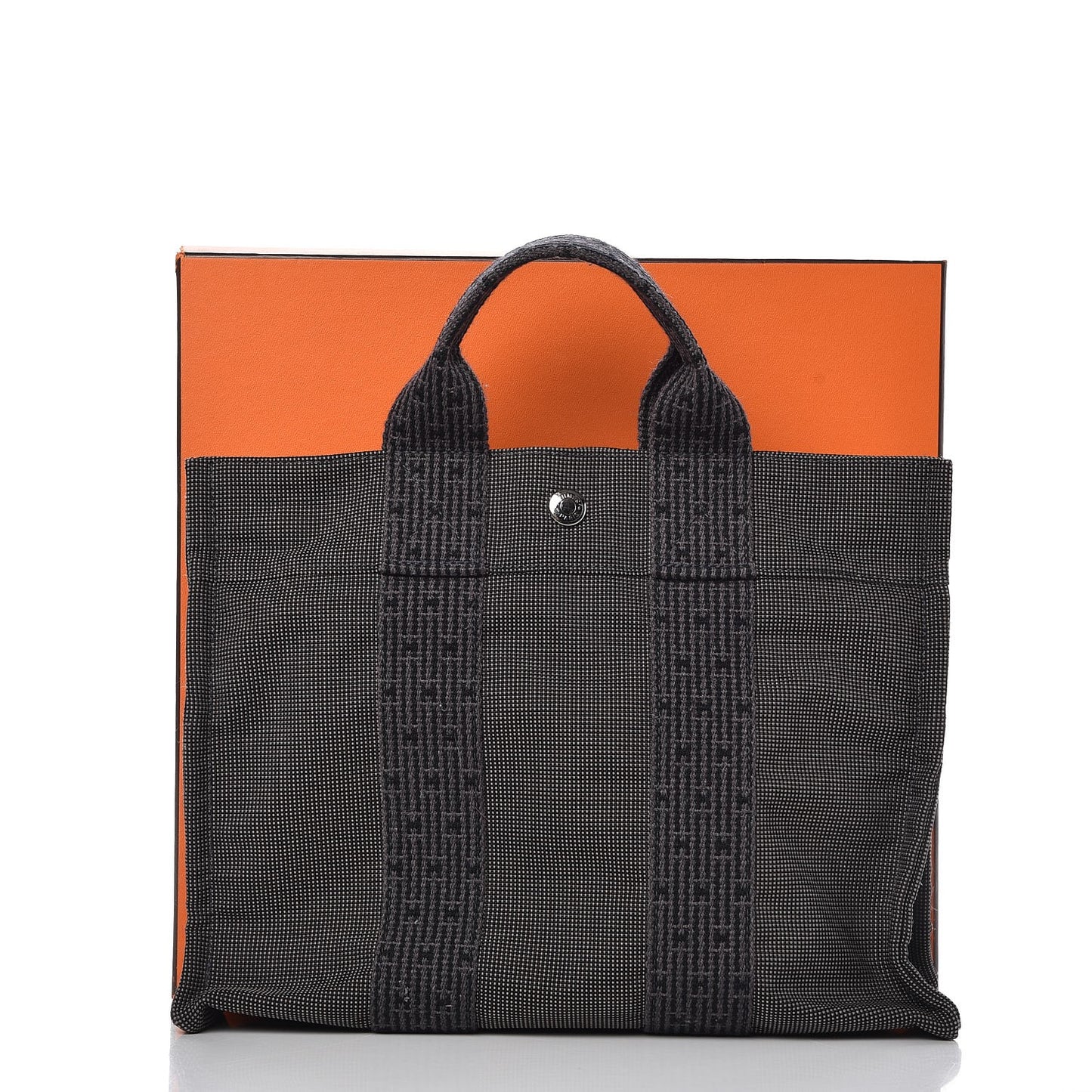 Canvas Herline PM Tote Grey
