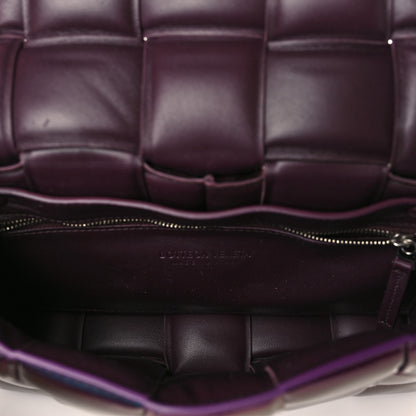 Bottega Veneta Glossy Nail Polish Nappa Maxi Intreccio Padded Cassette Crossbody Bag Holographic 5 of 8