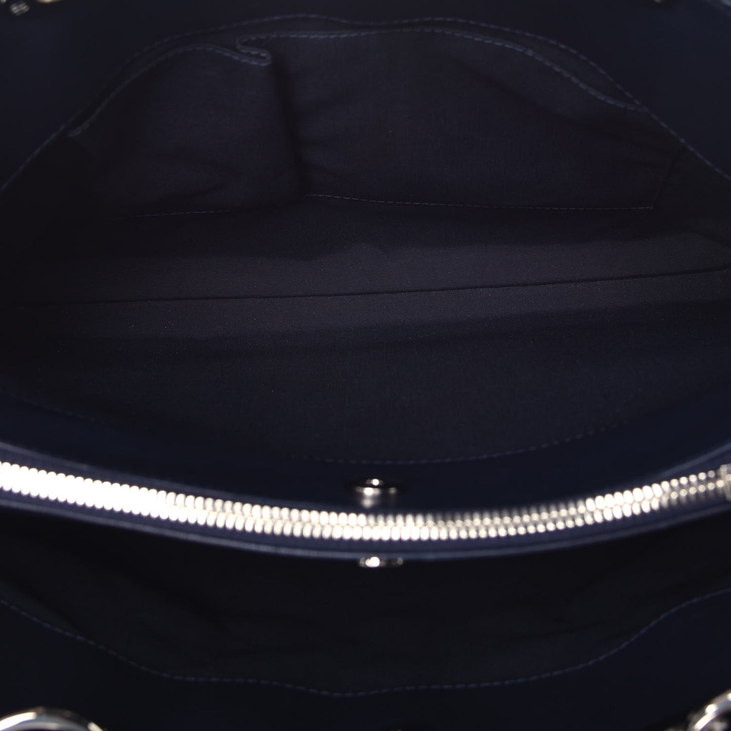 Lambskin Cannage Large Dior Soft Shopping Tote Navy