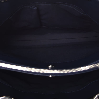 Christian Dior Lambskin Cannage Large Dior Soft Shopping Tote Navy 5 of 10