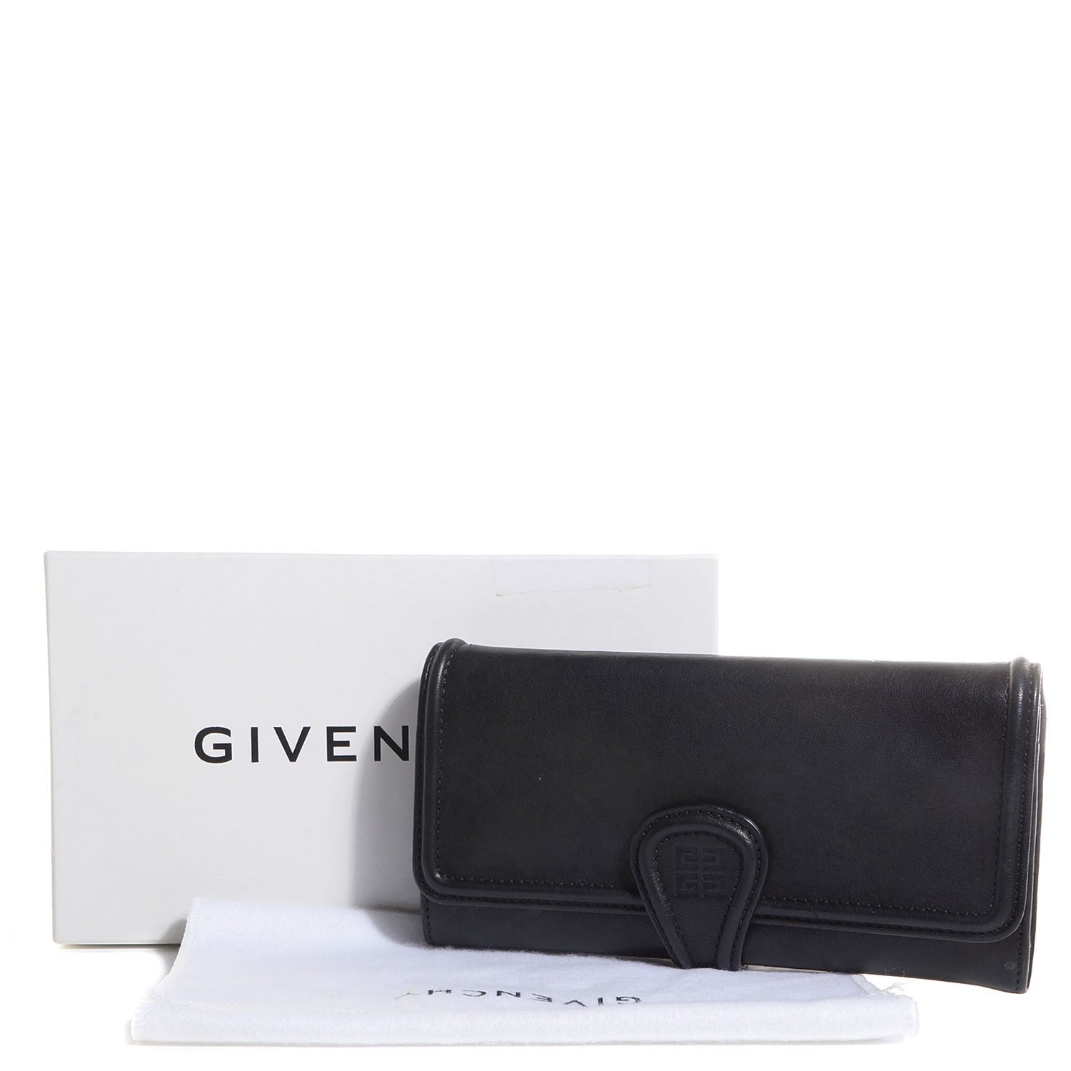 Givenchy Lambskin Nightingale Wallet Black 9 of 9