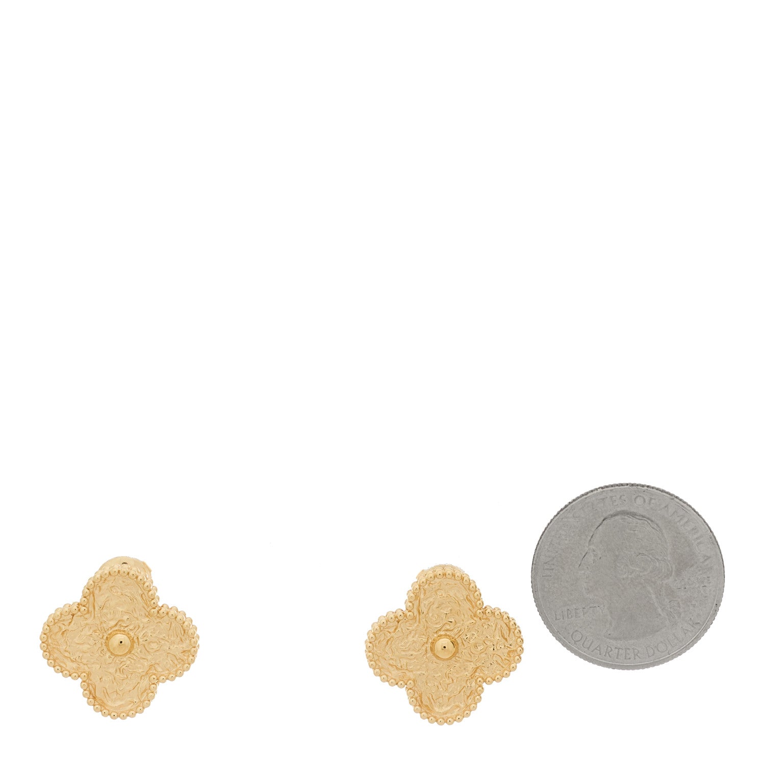 Van Cleef & Arpels 18K Yellow Gold Magic Alhambra Earrings 2 of 5