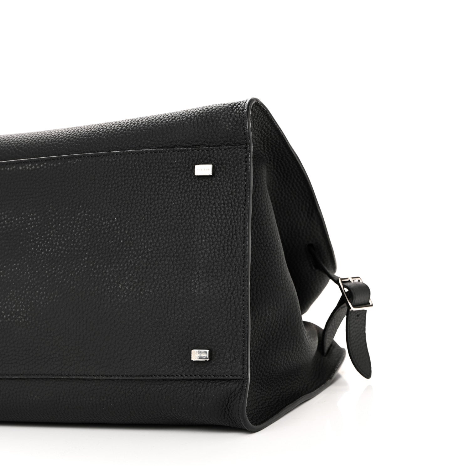 The Row Matte Grained Calfskin Soft Margaux 15 Black 9 of 9