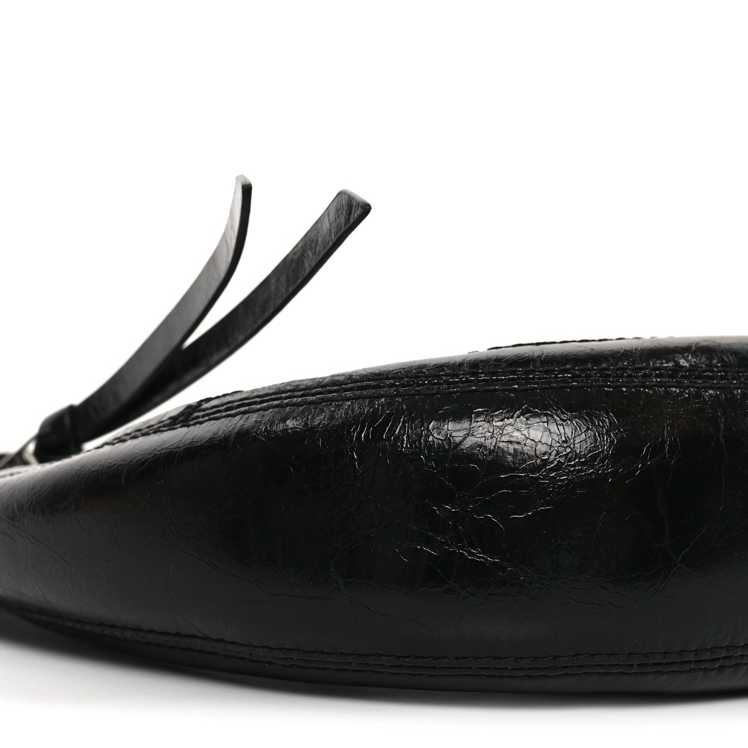 Marc Jacobs Crinkled Calfskin Crusier Crescent Bag Black 8 of 10