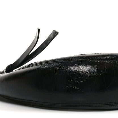 Marc Jacobs Crinkled Calfskin Crusier Crescent Bag Black 8 of 10