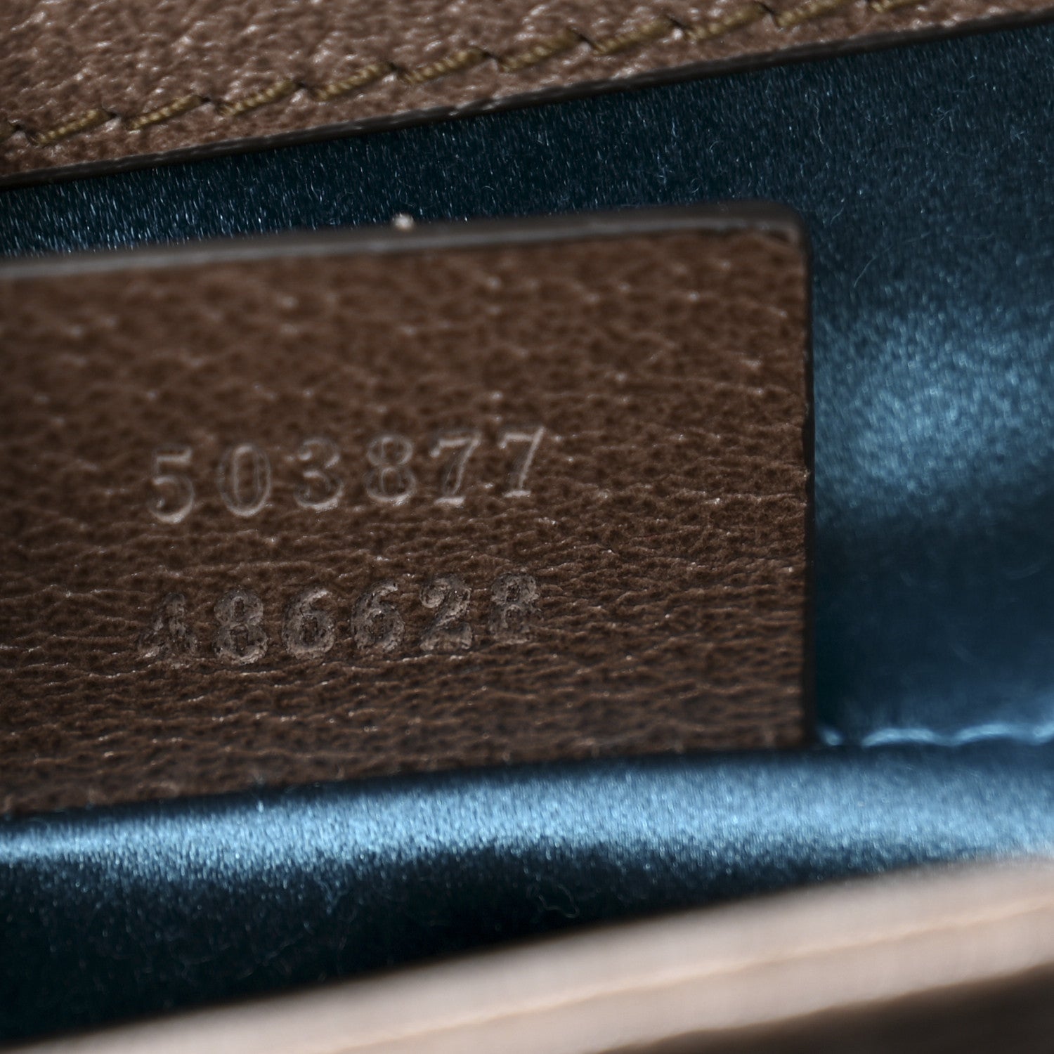 Gucci GG Supreme Monogram Web Small Ophidia Chain Shoulder Bag Brown 7 of 11