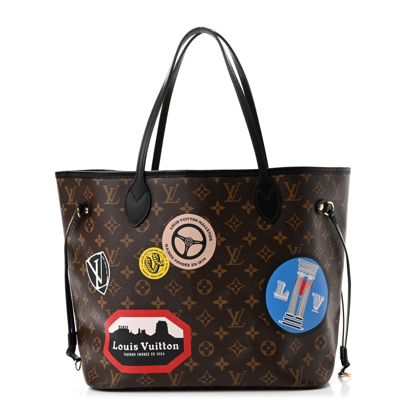 Monogram World Tour Neverfull MM