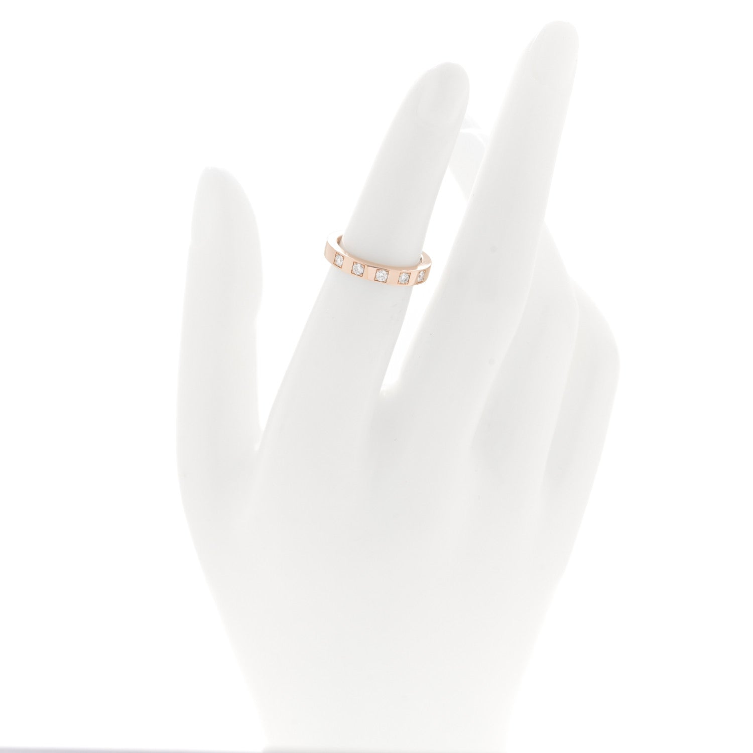 Bulgari 18K Rose Gold Diamond Marry Me Band Ring 48 4.5 2 of 5