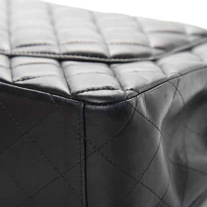 Chanel Lambskin Quilted Maxi Double Flap Black 16 of 19