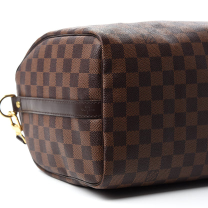 Louis Vuitton Damier Ebene Speedy Bandouliere 30 6 of 11