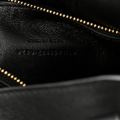 Saint Laurent Smooth Calfskin Large Le 5 A 7 Soft Hobo Black 7 of 12