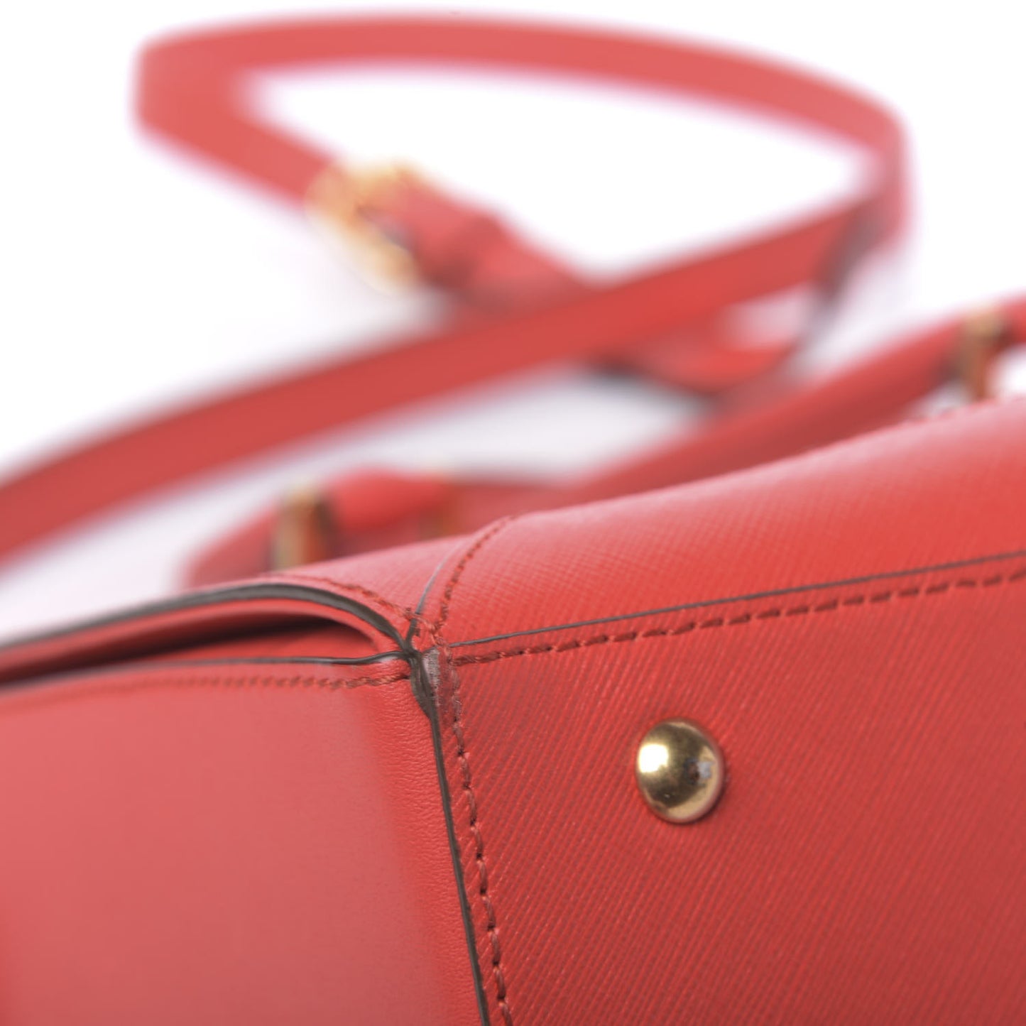 Saffiano Nuovo Tote Red