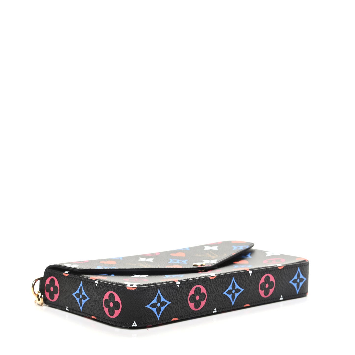 Game On Felicie Chain Wallet Black