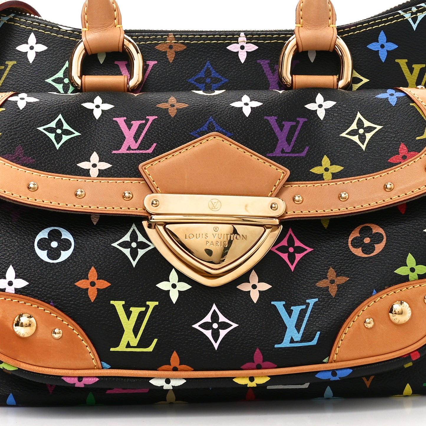 Monogram Multicolor Rita Black