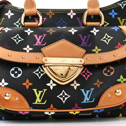 Louis Vuitton Monogram Multicolor Rita Black 7 of 9