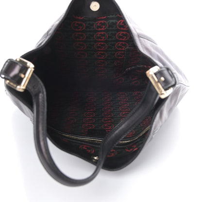 Gucci Calfskin Medium Britt Hobo Black 5 of 12