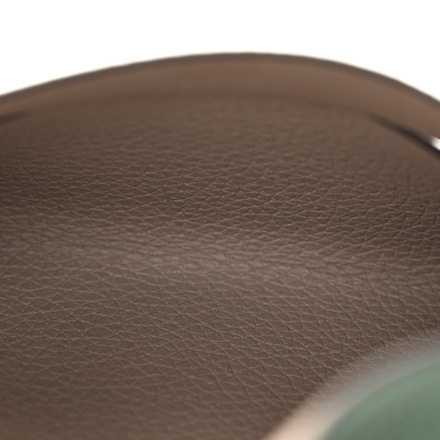 Taurillon Blush Envelope Passport Holder Emerald Tourterelle