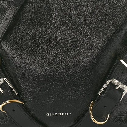 Givenchy Crinkled Calfskin Small Voyou Bag Black 8 of 12