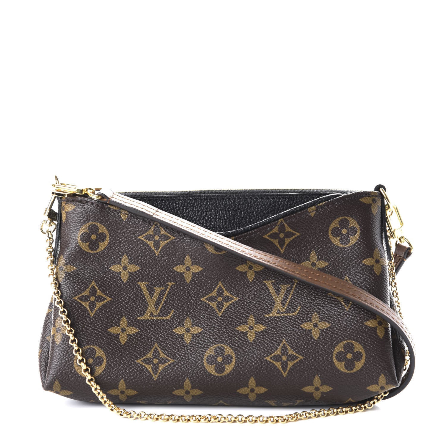 Louis Vuitton Monogram Pallas Crossbody Black 1 of 9