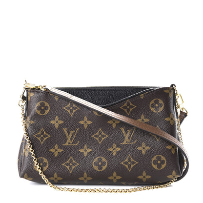 Louis Vuitton Monogram Pallas Crossbody Black 1 of 9