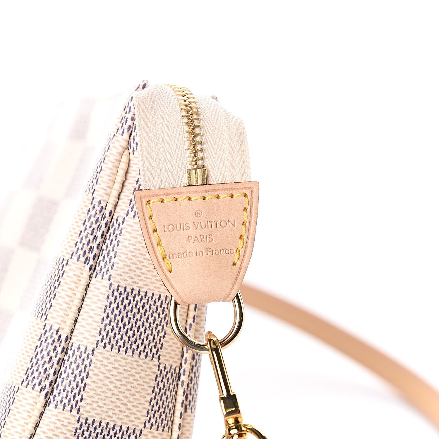 Louis Vuitton Damier Azur Pochette Accessories NM 6 of 10