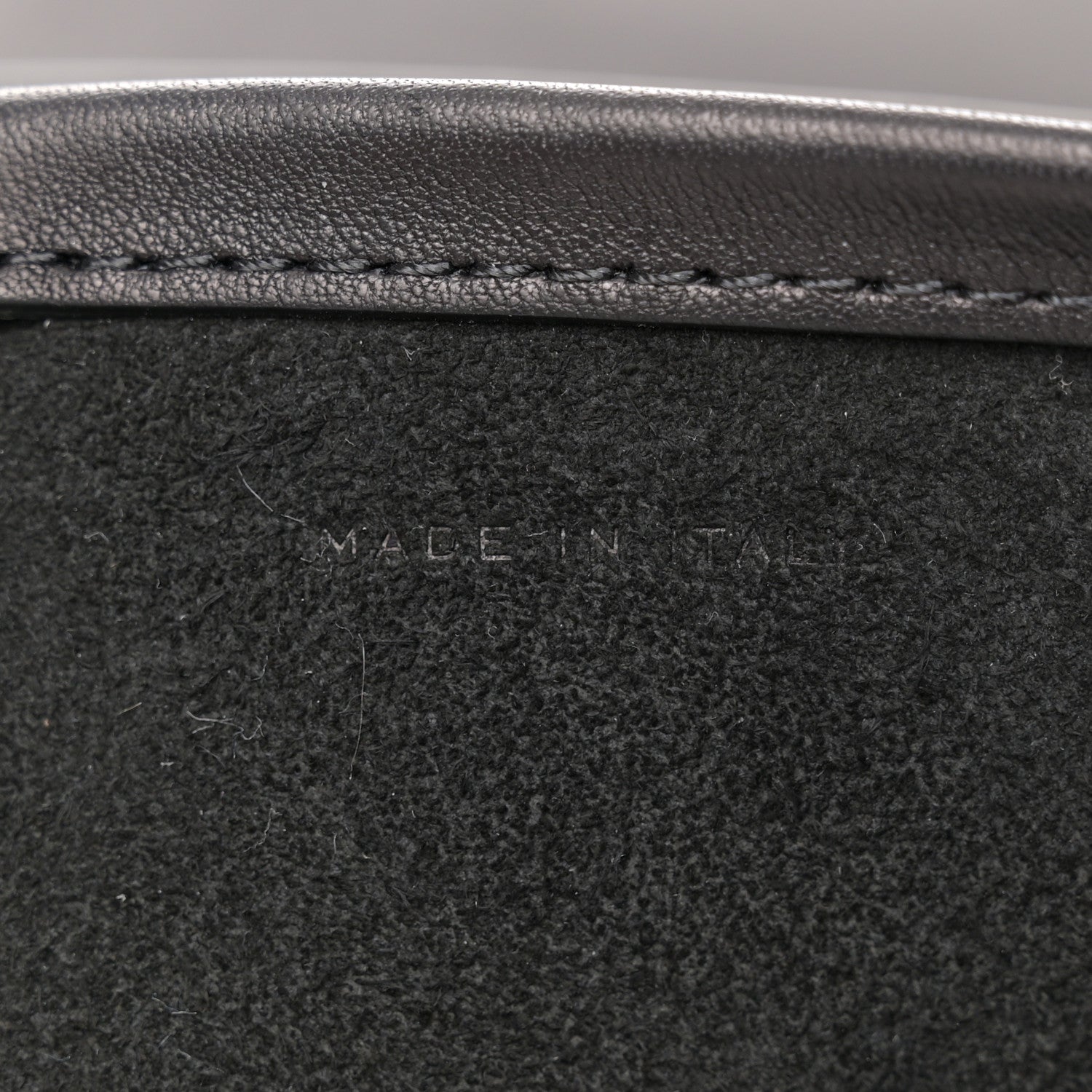 The Row Grained Calfskin Large N/S Park Tote Black 7 of 10