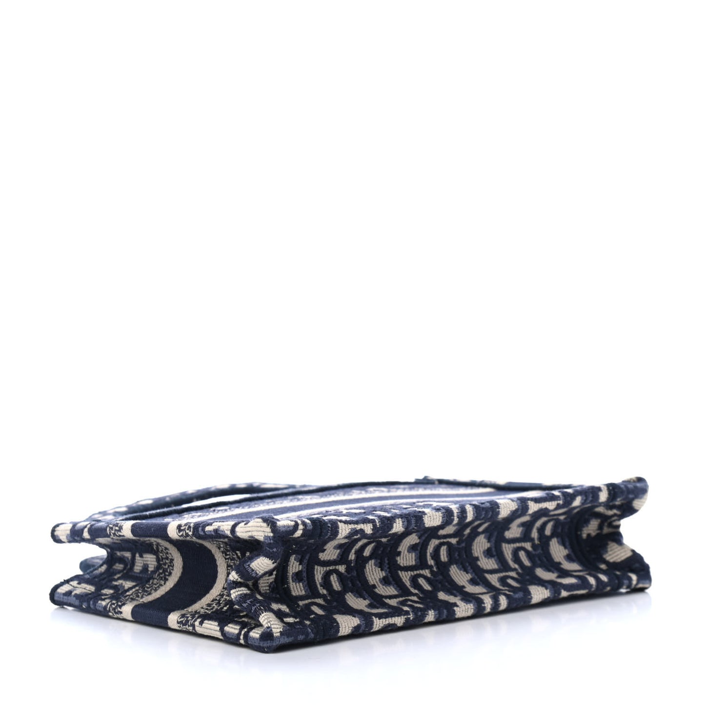 Oblique Mini Book Tote Blue Multicolor