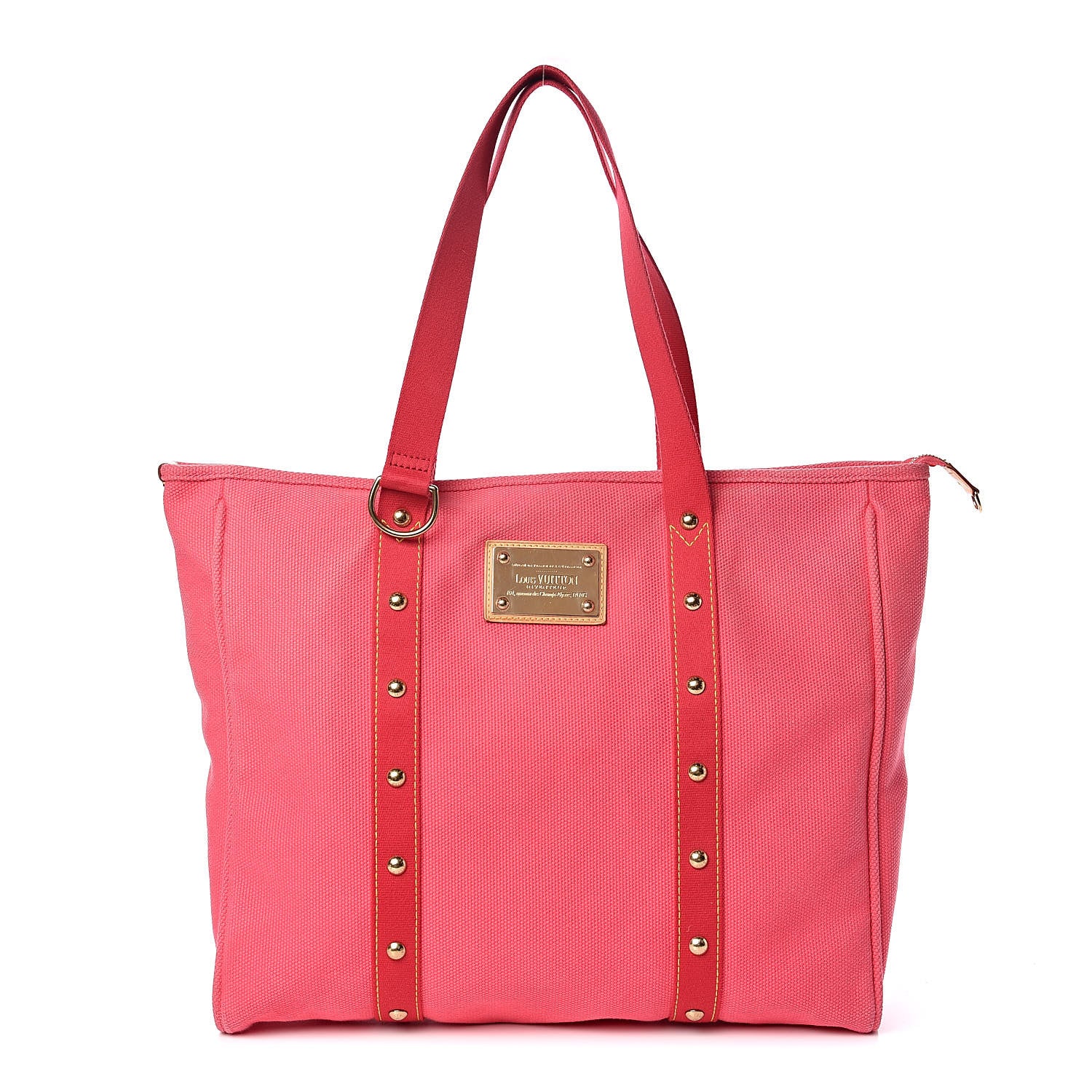 Louis Vuitton Toile Antigua Cabas GM Pink 1 of 12