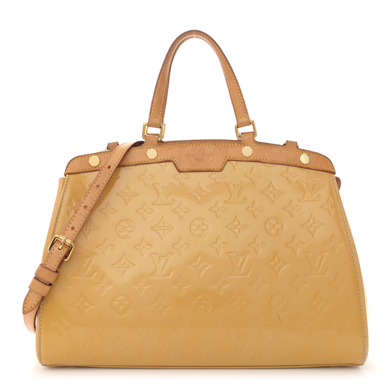 Louis Vuitton Vernis Brea MM Blanc Corail 1 of 15