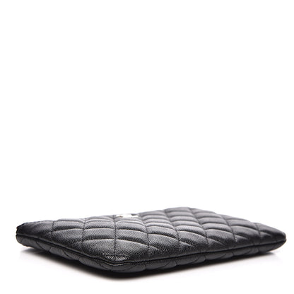 Chanel Caviar Quilted Small Pouch Black 4 of 10
