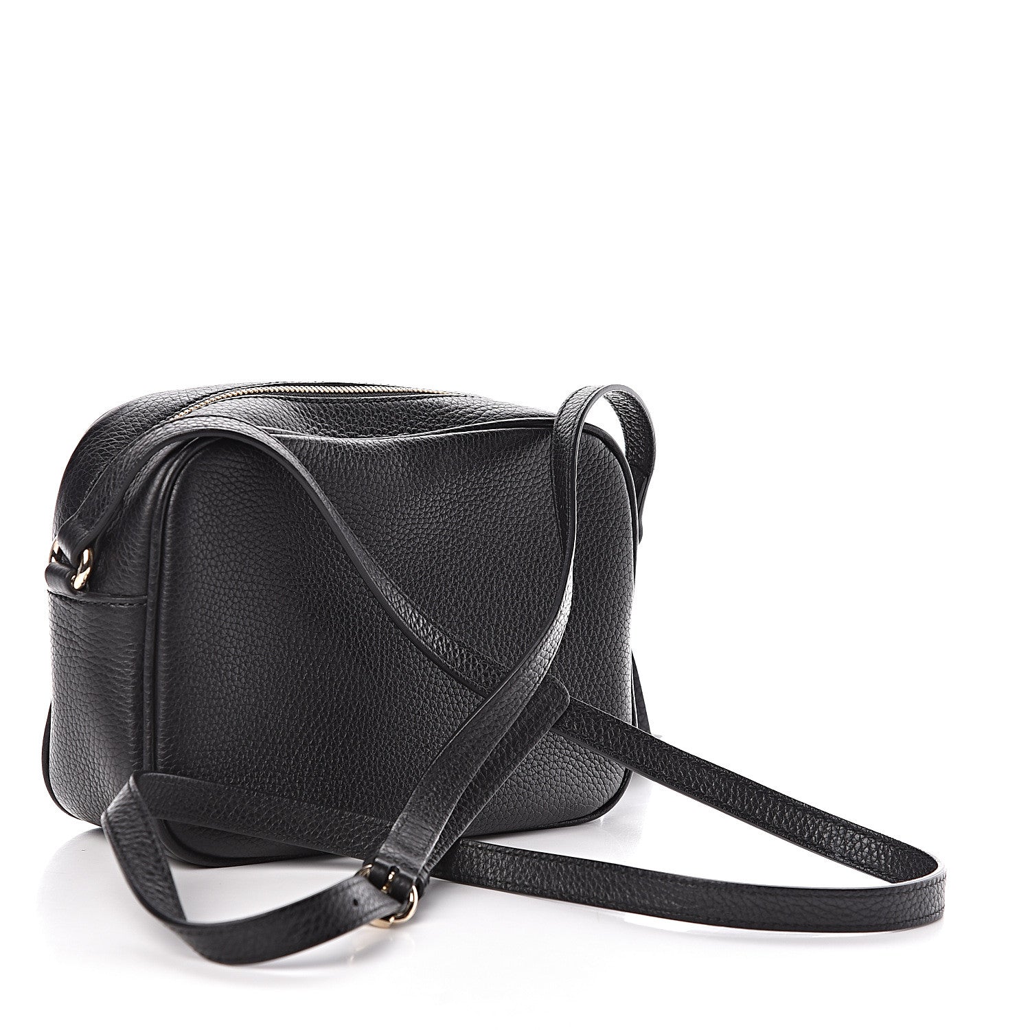 Gucci Pebbled Calfskin Small Soho Disco Bag Black 3 of 11