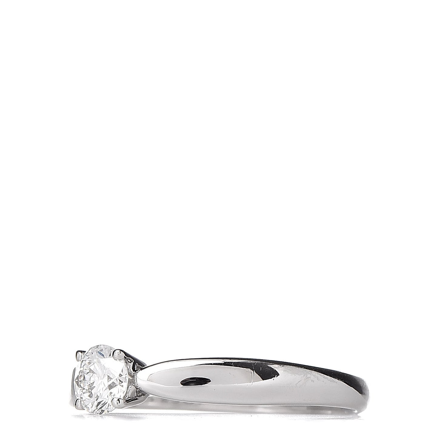 Platinum Diamond .23ct Harmony Solitaire Engagement Ring 46 3.75