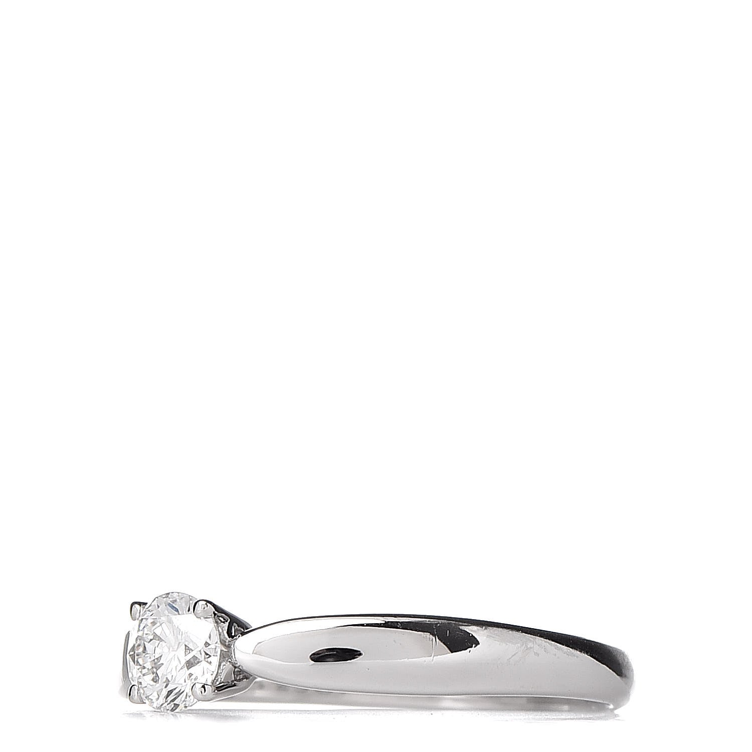 Tiffany Platinum Diamond .23ct Harmony Solitaire Engagement Ring 46 3.75 3 of 8